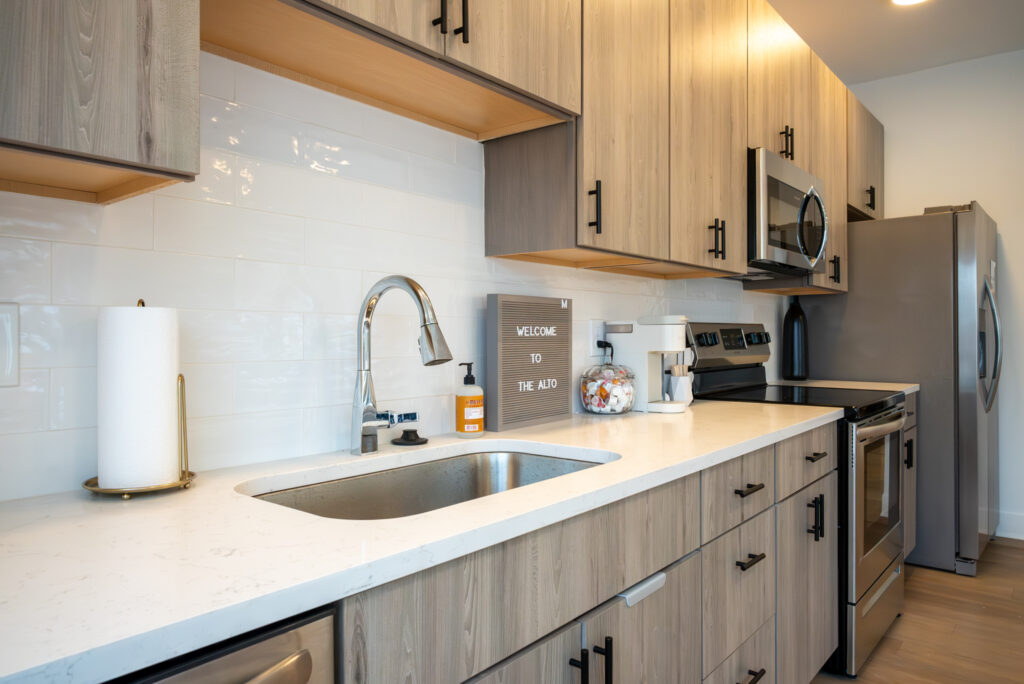 Citta model apartment home kitchen