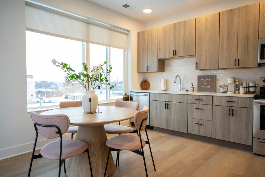 Citta Model Apartment home kitchen